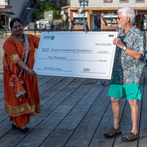Downtown Businesses Come Together and Donate $10,000 to the Flood Relief Fund